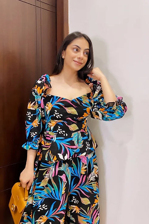 La Bella Colorful Co Ord Set